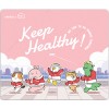 Коврик для мыши Miniso Mini Family Sports Square (розовый)