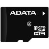 Карта памяти A-Data microSDHC (Class 4) 4Gb (AUSDH4GCL4-RA1)