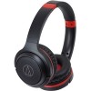 Наушники Audio-Technica ATH-S200BT (черный/красный)