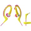 Наушники Audio-Technica SonicSport ATH-SPORT1 (желтый/розовый)