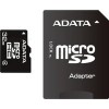 Карта памяти ADATA microSDHC (Class 4) 32GB + SD адаптер (AUSDH32GCL4-RA1)