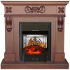 Электрокамин Smolcom Corsica New STD-ASP с Royal Flame Majestic FX M Black (махагон)