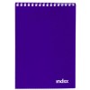 Блокнот на гребне Office Classic, 148 x 210 мм, 40 л., клетка, фиолетовый