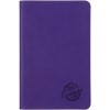 Книжка записная Notebook, 90 x 140 мм, 160 листов, без графления, фиолетовая