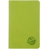 Книжка записная Notebook, 90 x 140 мм, 160 листов, без графления, салатовая