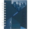 Книжка записная «Канц-Эксмо», 120 x 150 мм, 180 листов, клетка, «Офисный стиль. Деловой город»