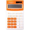 Бухгалтерский калькулятор Darvish DV-2716-12Or (белый/оранжевый)