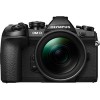 Беззеркальный фотоаппарат Olympus OM-D E-M1 Mark II Double Kit 12-40mm PRO + 40-150mm (черный)