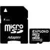 Карта памяти Exployd microSDHC (Class 10) 32GB + адаптер [EX032GCSDHC10]