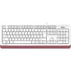 Клавиатура A4Tech Fstyler FK10 (белый/розовый)