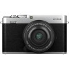 Беззеркальный фотоаппарат Fujifilm X-E4 kit XF 27mm f/2.8 WR (серебристый)