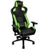 Кресло TteSports GT Fit F100 (черный/зеленый) [GC-GTF-BGMFDL-01]