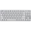 Клавиатура Logitech K835 TKL (серебристый, TTC Blue, нет кириллицы)