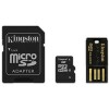 Карта памяти Kingston microSDHC (Class 10) 32GB + адаптер (MBLY10G2/32GB)