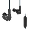 Наушники KZ Acoustics ZS6 (с микрофоном, черный)