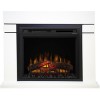 Каминокомплект Smolcom Lindos MB/JUP/SYM26 с Dimplex XHD28L-INT (белый/черный)