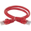 Кабель ITK RJ45 - RJ45 PC04-C5EU-2M (2 м, красный)