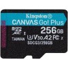 Карта памяти Kingston Canvas Go! Plus microSDXC 256GB