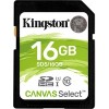 Карта памяти Kingston Canvas Select SDS/16GB SDHC 16GB