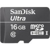 Карта памяти SanDisk Ultra microSDHC UHS-I 16GB [SDSDQL-016G-R35]