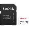 Карта памяти SanDisk microSDXC Class 10 + адаптер 64GB [SDSDQQ-064G-G46A]