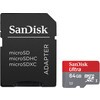 Карта памяти SanDisk microSDXC UHS-I (Class 10) 64GB + адаптер (SDSDQUI-064G-U46)