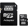 Карта памяти GOODRAM microSDXC (Class 10) 128GB + адаптер [SDU128GXCUHS1AGRR10]