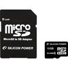 Карта памяти Silicon-Power microSDHC (Class 4) 16 Гб (SP016GBSTH004V10-SP)