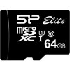 Карта памяти Silicon-Power SP064GBSTXBU1V10 microSDXC Elite UHS-1 (Class 10) 64GB
