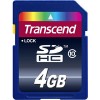 Карта памяти Transcend SDHC Class 10 4 Гб (TS4GSDHC10)