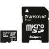 Карта памяти Transcend microSDHC Class 10 UHS-I 32GB + адаптер (TS32GUSDU1)