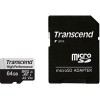 Карта памяти Transcend microSDXC 330S 64GB (с адаптером)