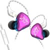 Наушники KZ Acoustics ZST X (с микрофоном, фиолетовый)